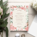 Search for dusty pink floral invitations Fall