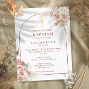 Search for gender neutral christening invitations Floral