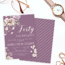 Search for 1940s birthday invitations Elegant