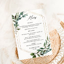 Search for emerald green menus Greenery