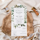 Search for plant wedding invitations Modern elegant