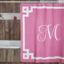 Search for greek key border shower curtains Monogrammed