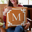 Search for burnt orange white pillows Classic