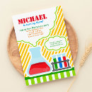 Recherche de science invitations Boy