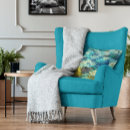 Search for navy and turquoise pillows For her