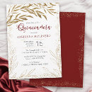 Search for wine quinceanera invitations For her