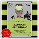 Search for frankenstein birthday invitations For kids