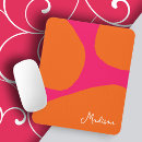 Search for pattern in bright trendy mousepads Cute