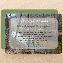 Search for forest service invitations In loving memory