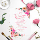 Search for hot pink quinceanera invitations 15th birthday
