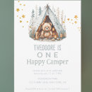 Search for happy bear invitations Watercolor