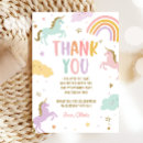 Search for unicorn thank you cards Pink