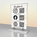 Search for business table cards Qr code
