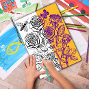 Search for coloring pages art Flowers