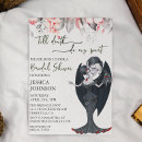 Search for red black bridal shower invitations Bride