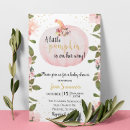 Search for autumn baby girl shower invitations Pink