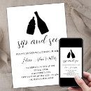 Search for sip and see party invitations Elegant