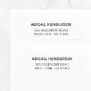 Search for classic design return address labels Simple