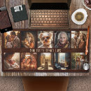 Search for vintage look mousepads Leather