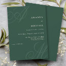 Search for elegant emerald green wedding invitations Unique