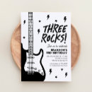 Search for music invitations Black and white
