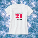 Search for 21st birthday tshirts Party