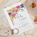 Search for tulip invitations Boho chic