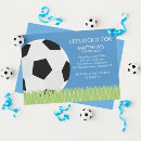 Recherche de soccer invitations Fuzzy tout imprimé