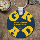 Search for high school senior keychains Graduation keepsake