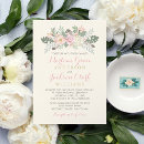 Search for pink and ivory wedding invitations Elegant