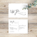 Search for rsvp insert postcards Calligraphy