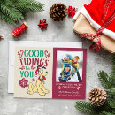 Search for vintage candy cane christmas cards Disney mickey and friends