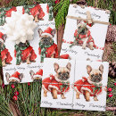 Search for frenchie christmas wrapping paper Puppy