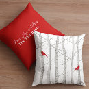 Search for bird pillows red