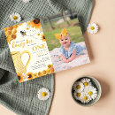 Search for little honey bee invitations Sunflower