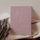 Search for dusty rose and gold wedding invitations For her