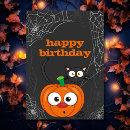 Search for spooky birthday cards Black