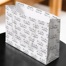 Search for mr and mrs gift bags Black and white