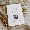 Search for classic wedding rsvp cards Qr code