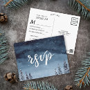 Search for tree wedding rsvp postcards Elegant