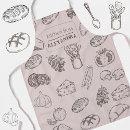 Search for monogram chef aprons Pretty