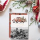 Search for red farm truck christmas cards Vintage