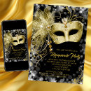 Search for fancy masquerade invitations New years eve party