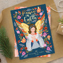 Recherche de peace on earth christmas cards Floral