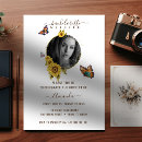 Search for sunflower and butterfly invitations Sunflowers