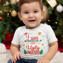 Search for ugly christmas sweater baby clothes sarcastic