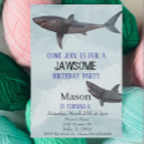 Recherche de grand requin invitations Fête des requins