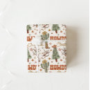 Search for cowboy christmas wrapping paper Western
