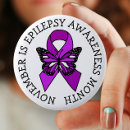 Search for epilepsy awareness buttons November
