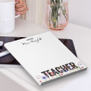 Recherche de carnet blocsnotes Teacher